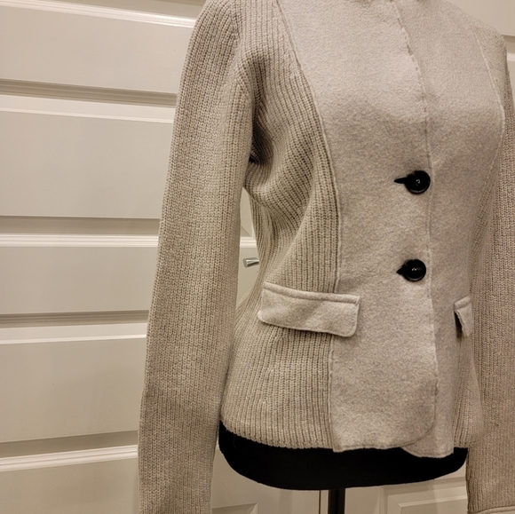 Marccain virgin wool knit jacket - Picture 3 of 9